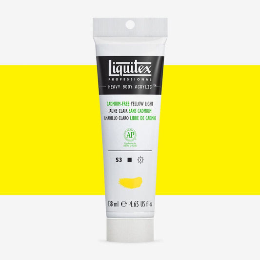 Liquitex - Heavy Body 138Ml Tube Cadmium Free Yellow Light Uv 1