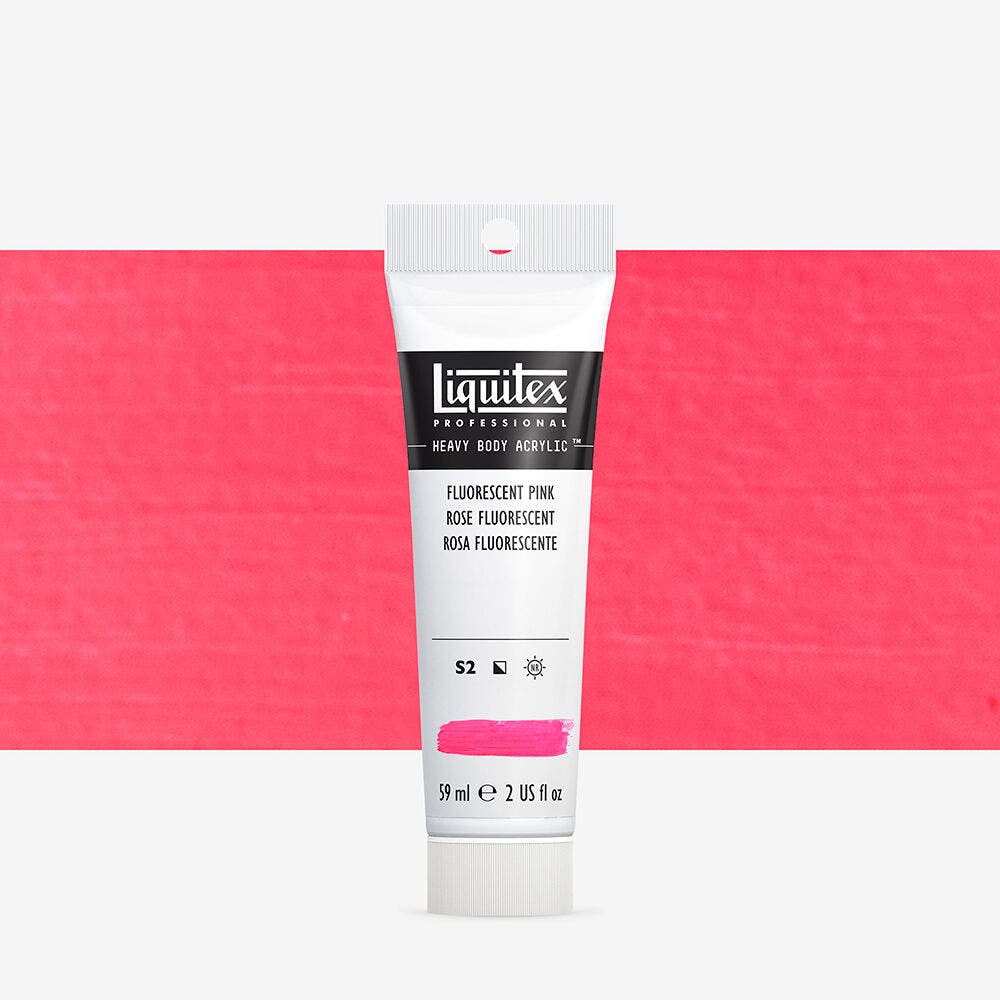 Liquitex - Pro Heavy Body 59Ml Pink Fluo Uv 3