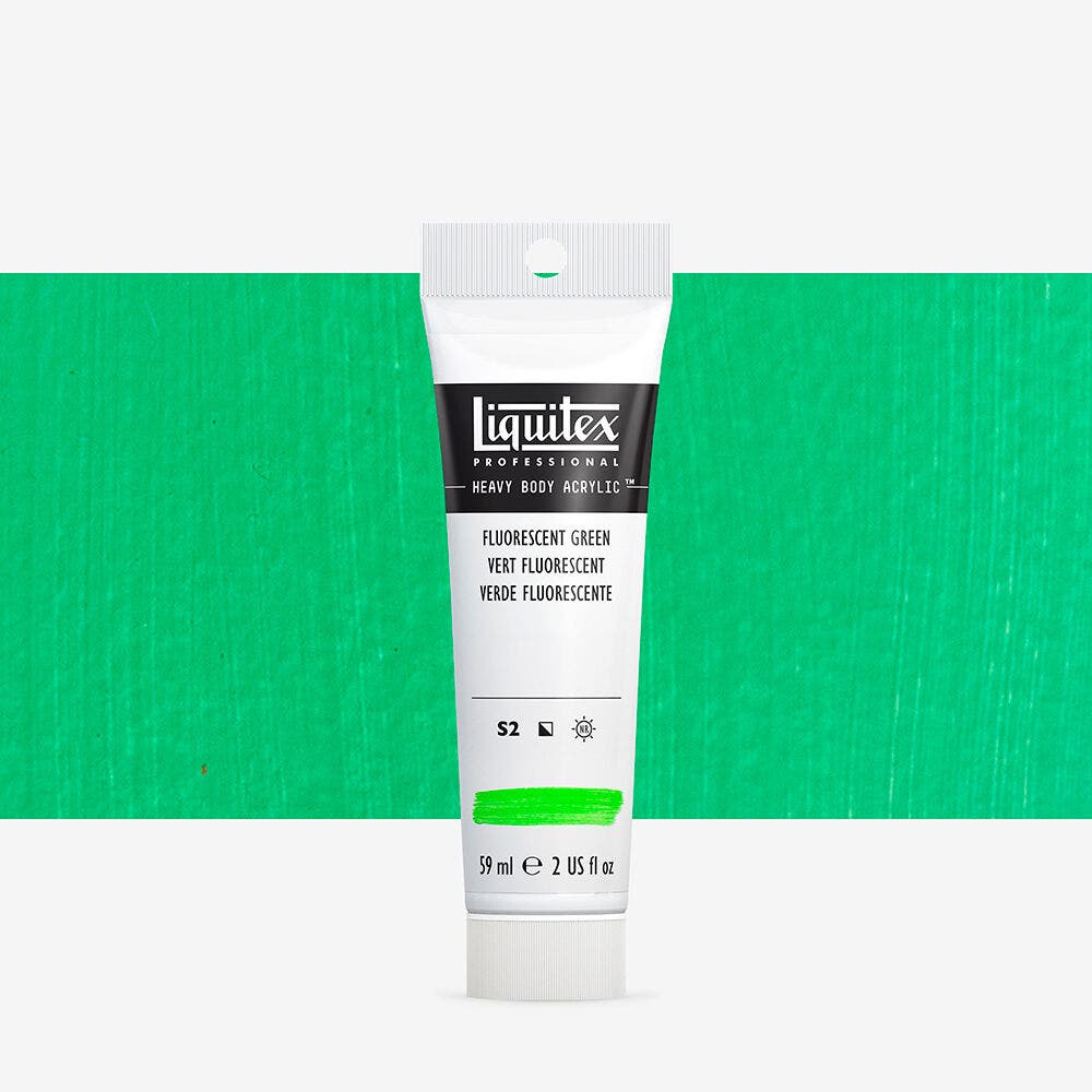 Liquitex - Pro Heavy Body 59Ml Green Fluo Uv 3