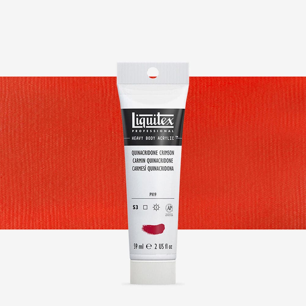 Liquitex - Pro Heavy Body 59Ml Quin Red Uv 3