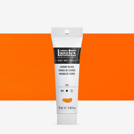 Liquitex - Pro Heavy Body 59Ml Cad Orange Ny Row Uv 3