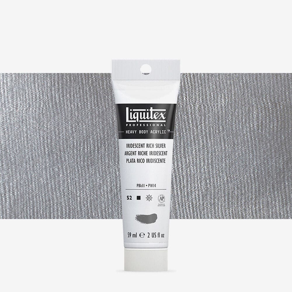 Liquitex - Pro Heavy Body 59Ml Ir Rh Silver Uv 3