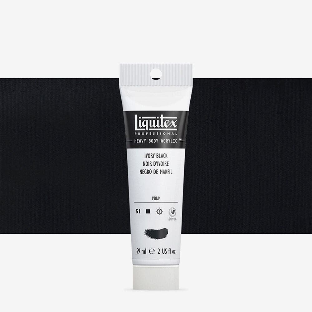 Liquitex - Pro Heavy Body 59Ml Ivory Black Uv 3