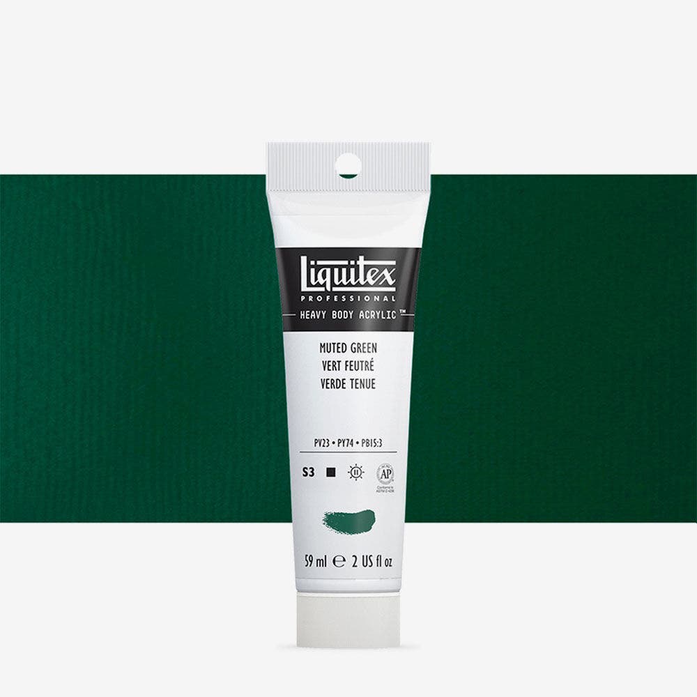 Liquitex - Heavy Body 59Ml Green Muted Collection Uv 1