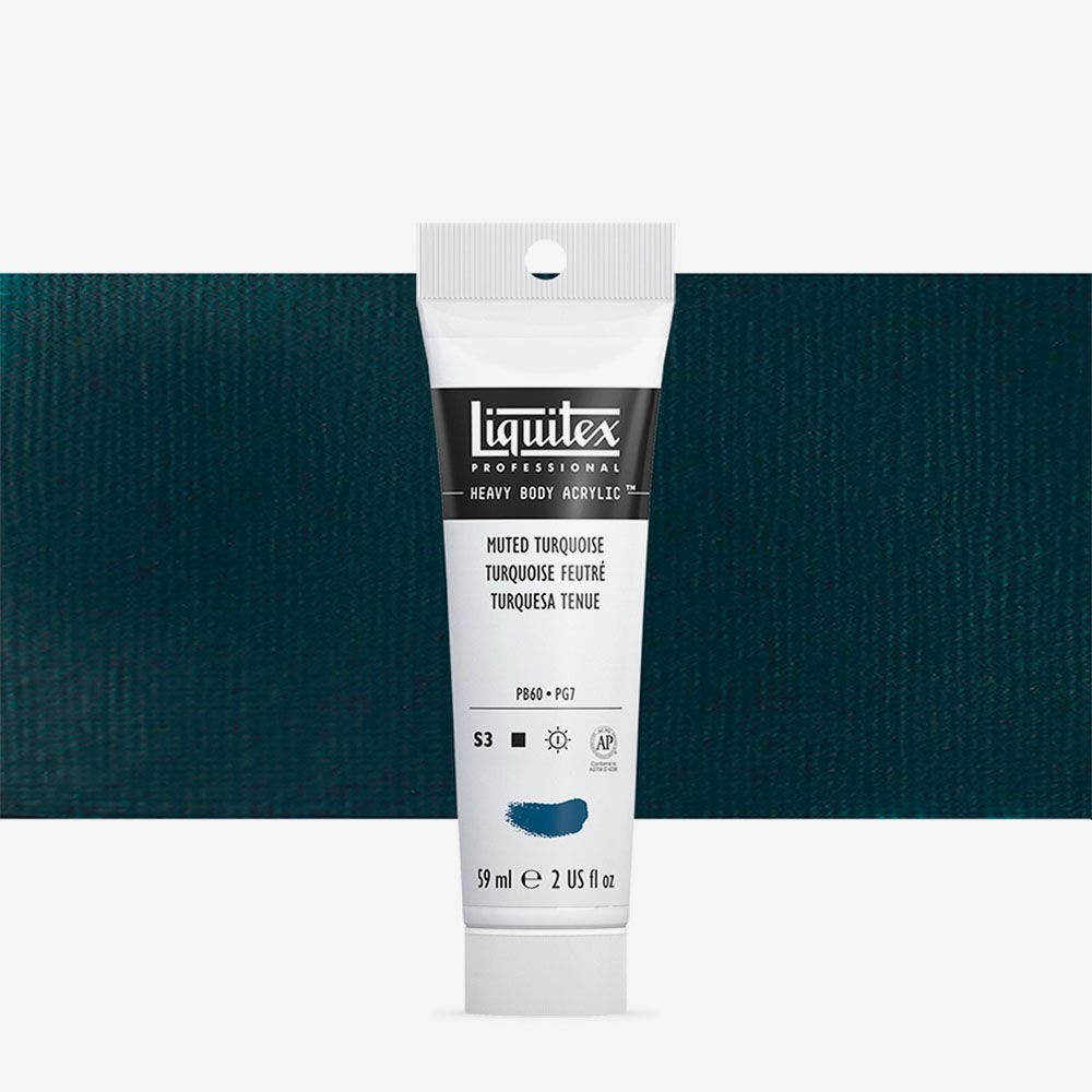 Liquitex - Heavy Body 59Ml Turquoise Muted Collection Uv 3
