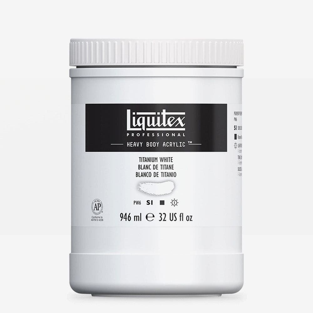 Liquitex - Heavy Body 949Ml Pot Titanium White