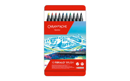 Caran D'Ache - Classic Fibralo Light Olive Uv 10