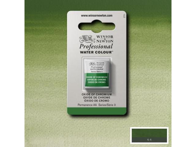 Winsor & Newton - Professional Watercolour H/Pan Oxide Chrom'M Uv 3