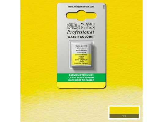 Winsor & Newton - Pro Watercolour Halve Napjes Cadmium-Free Lemon Uv 3