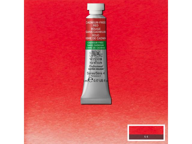 Winsor & Newton - Professional Watercolour 5Ml Cadmium-Free Red Uv 3