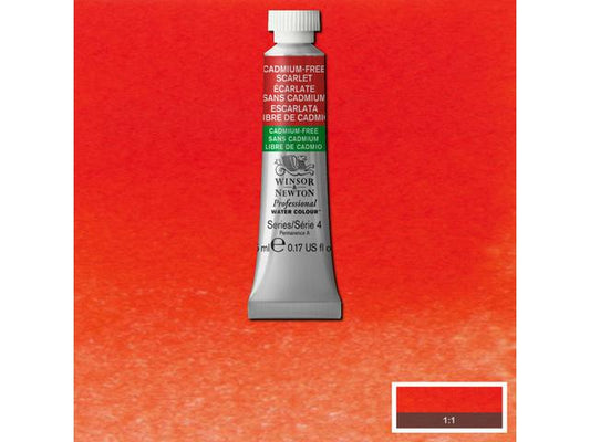 Winsor & Newton - Professional Watercolour 5Ml Cadmium-Free Scarlet Uv 3