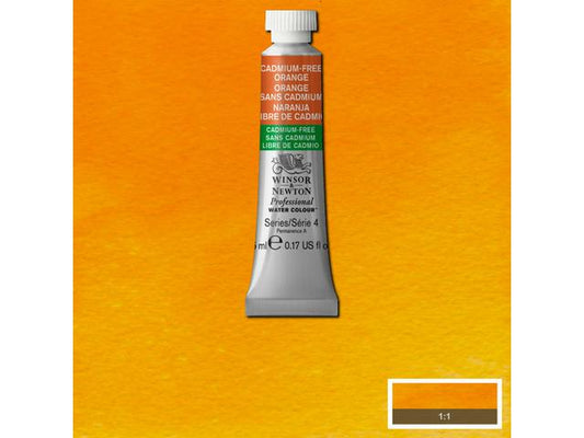 Winsor & Newton - Professional Watercolour 5Ml Cadmium-Free Orange Uv 3