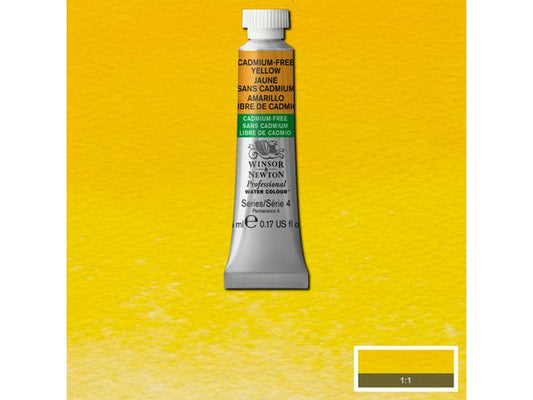 Winsor & Newton - Professional Watercolour 5Ml Cadmium-Free Yellow Uv 3