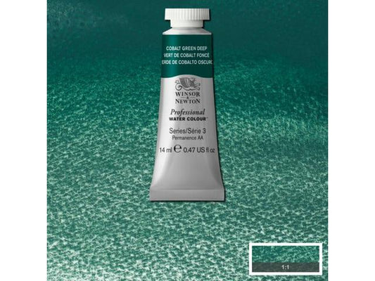 Winsor & Newton - Professional Watercolour 14Ml Cobalt Green Deep Row Uv 3