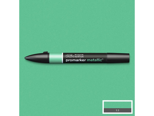 Winsor & Newton - Metallic Marker Groen Uv 3