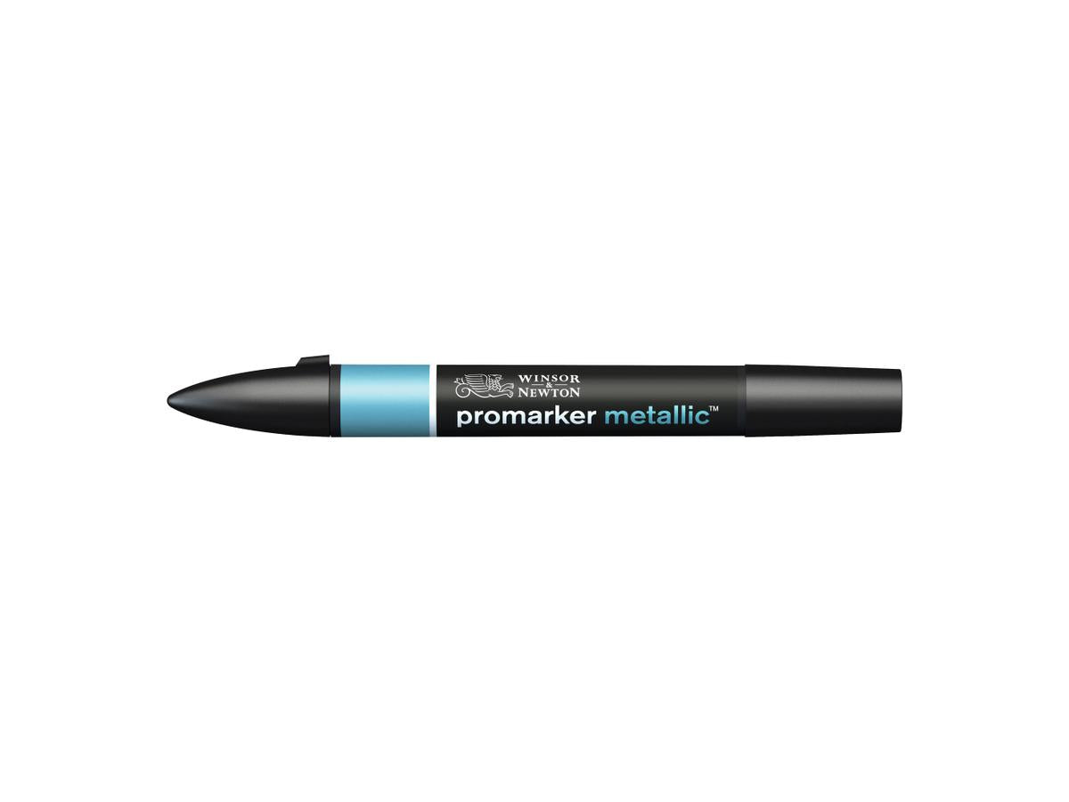 Winsor & Newton - Metallic Marker Blauw Uv 3