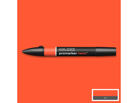 Winsor & Newton - Neon Marker Spark Red Uv 3