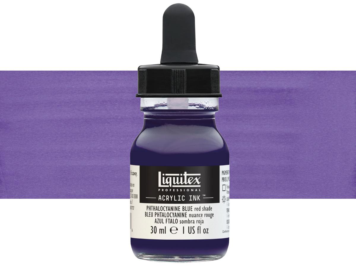 Liquitex - Acryl Inkt Phtalocyanine Blue Red Shade