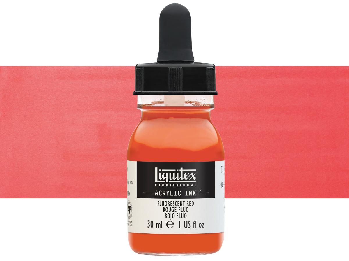 Liquitex - Liquitex Acryl Inkt Fluo Red 30Ml