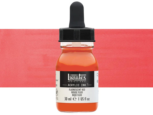 Liquitex - Liquitex Acryl Inkt Fluo Red 30Ml