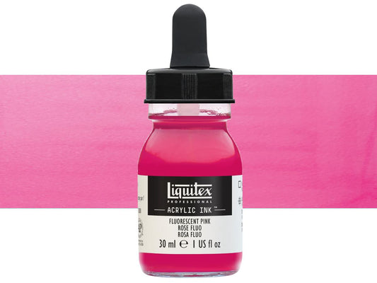 Liquitex - Liquitex Acryl Inkt Fluo Pink 30Ml