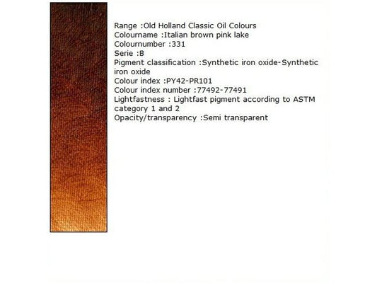 Holland - Oil Italian Bro Pink Lake 40Ml