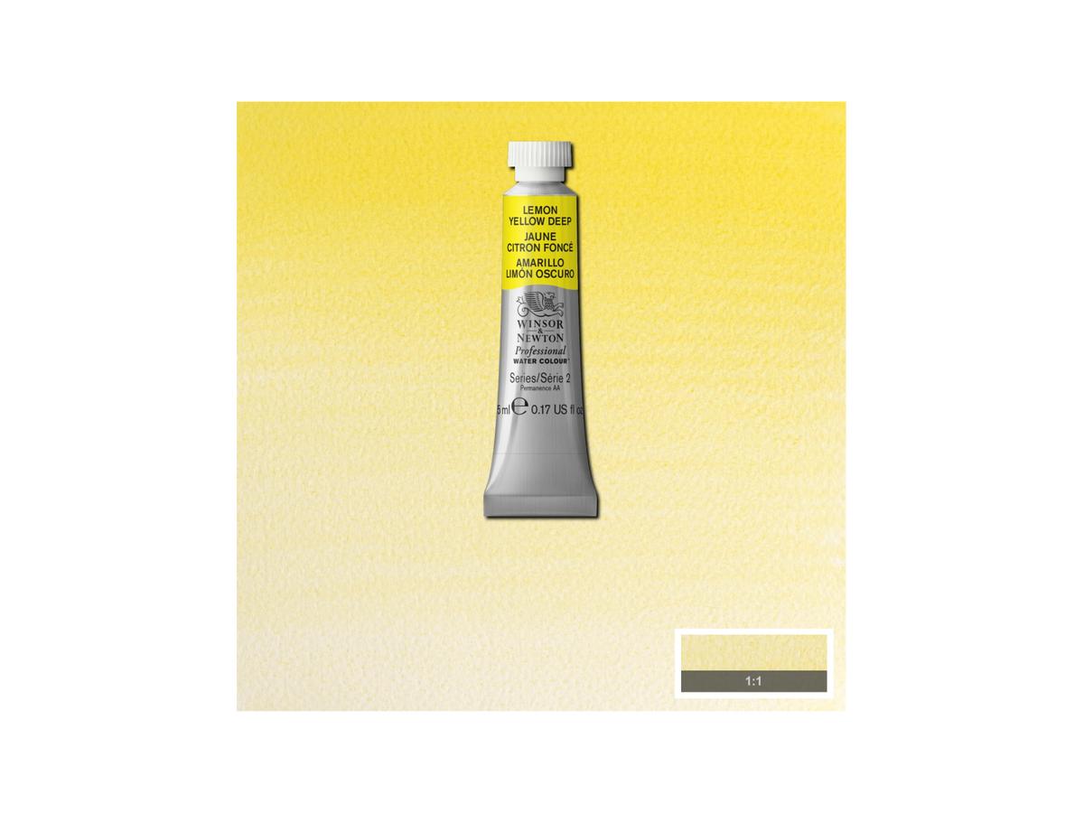 Winsor & Newton - Professional Watercolour 5Ml L,Y,N,T Row Uv 3