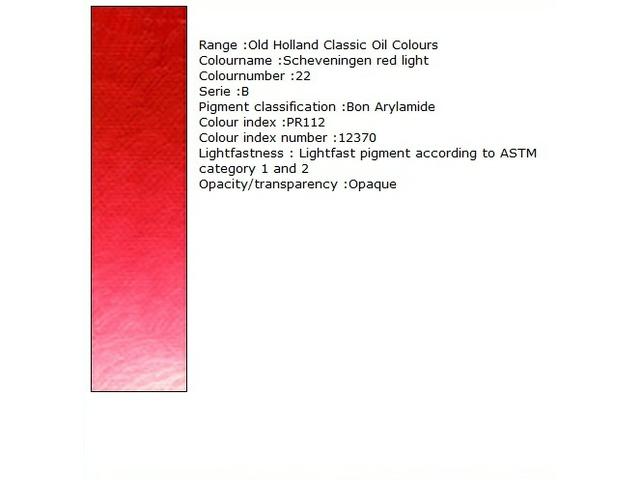 Holland - Oil Scheveningen Red Light 40Ml