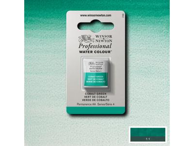 Winsor & Newton - Professional Watercolour H/Pan Cob Green Row Uv 3