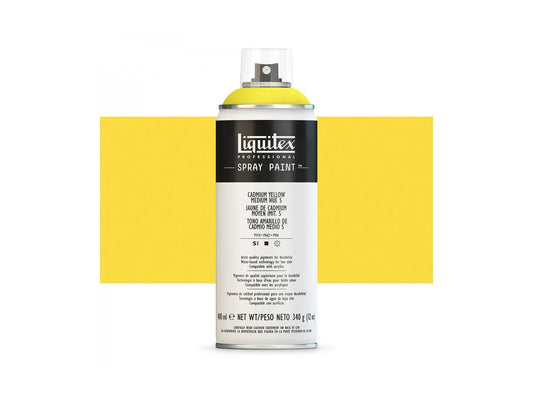Liquitex - Pro Acrylic Spray Paint 400Ml Cd Yl Md H5 Uv 3