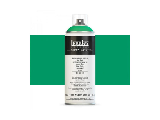 Liquitex - Pro Acrylic Spray Paint 400Ml Pht Grn6 Bs Uv 3