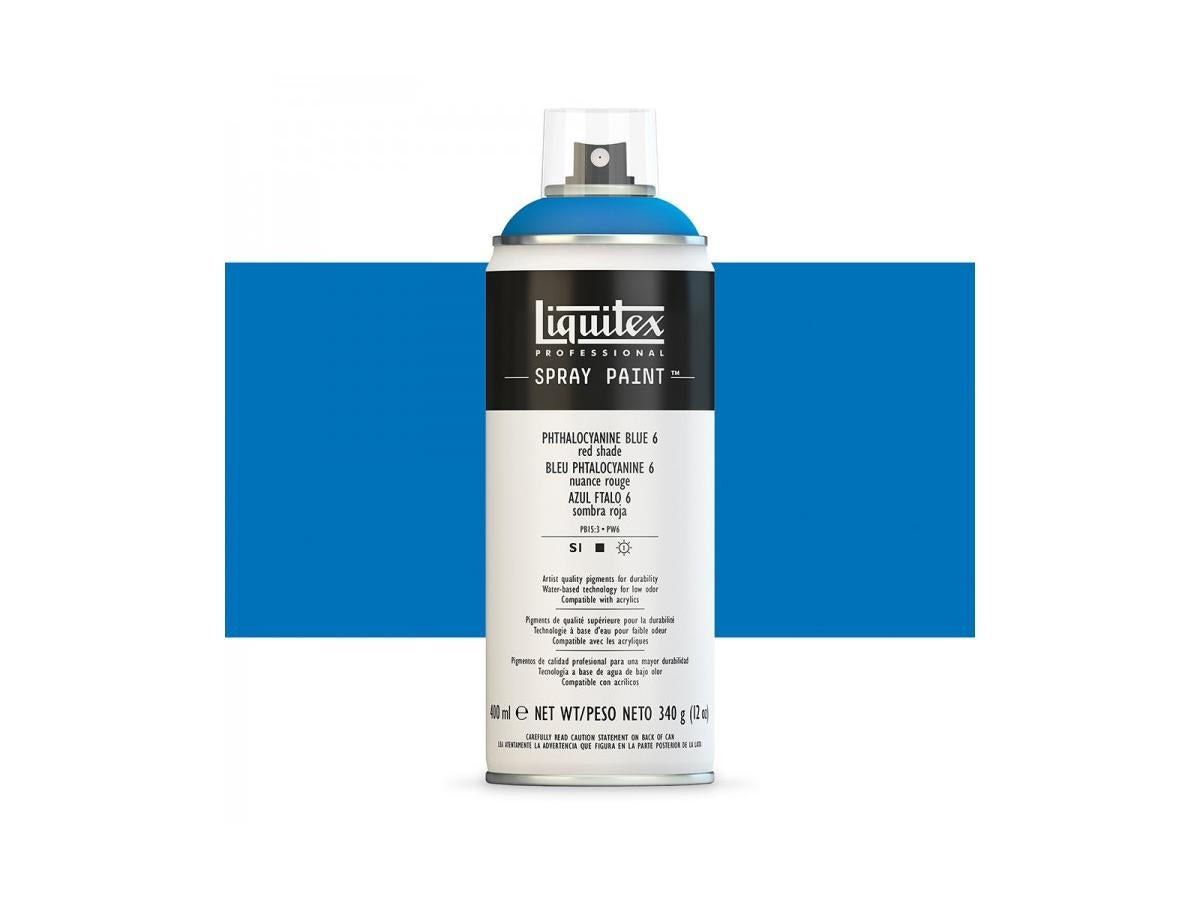 Liquitex - Pro Acrylic Spray Paint 400Ml Pht Blu6 Rs Uv 3