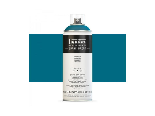 Liquitex - Pro Acrylic Spray Paint 400Ml Turquoise Uv 3