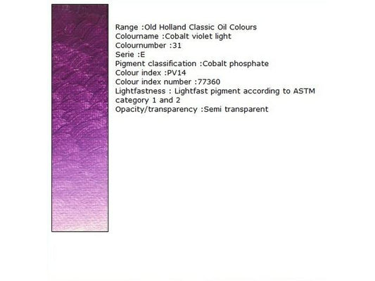 Holland - Oil Cobalt Violet Light 40Ml