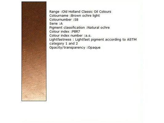 Holland - Oil Bro Ochre Light 40Ml