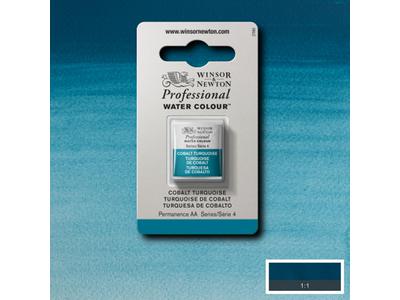 Winsor & Newton - Professional Watercolour H/Pan Cob Turquoise Row Uv 3