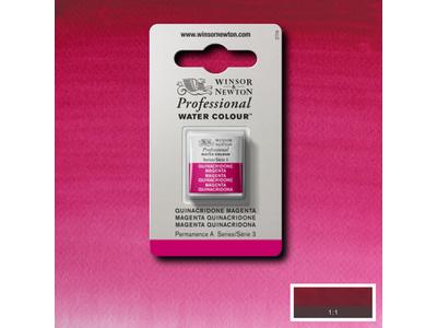Winsor & Newton - Professional Watercolour H/Pan Quinac Magenta Uv 3