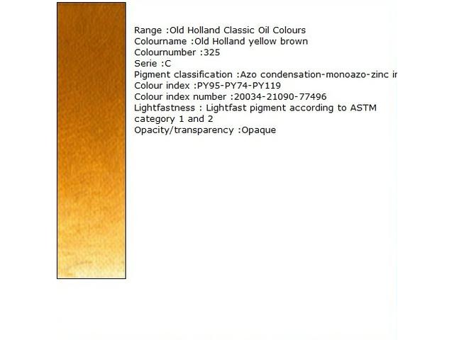 Holland - Oil Old Holland Yellow-Bro 40Ml