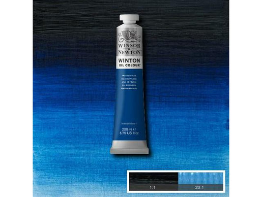 Winton - Winton Oil Colour 200Ml Prussian Blue Uv 1