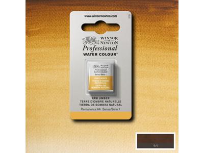 Winsor & Newton - Professional Watercolour H/Pan Raw Umber Uv 3