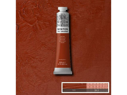 Winton - Winton Oil Colour 200Ml Light Red Uv 1