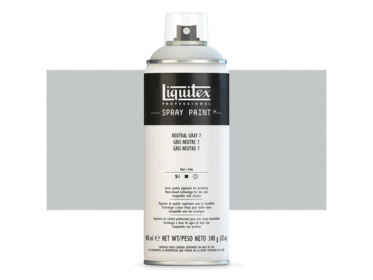 Liquitex - Pro Acrylic Spray Paint 400Ml Neut Grey 7 Uv 3