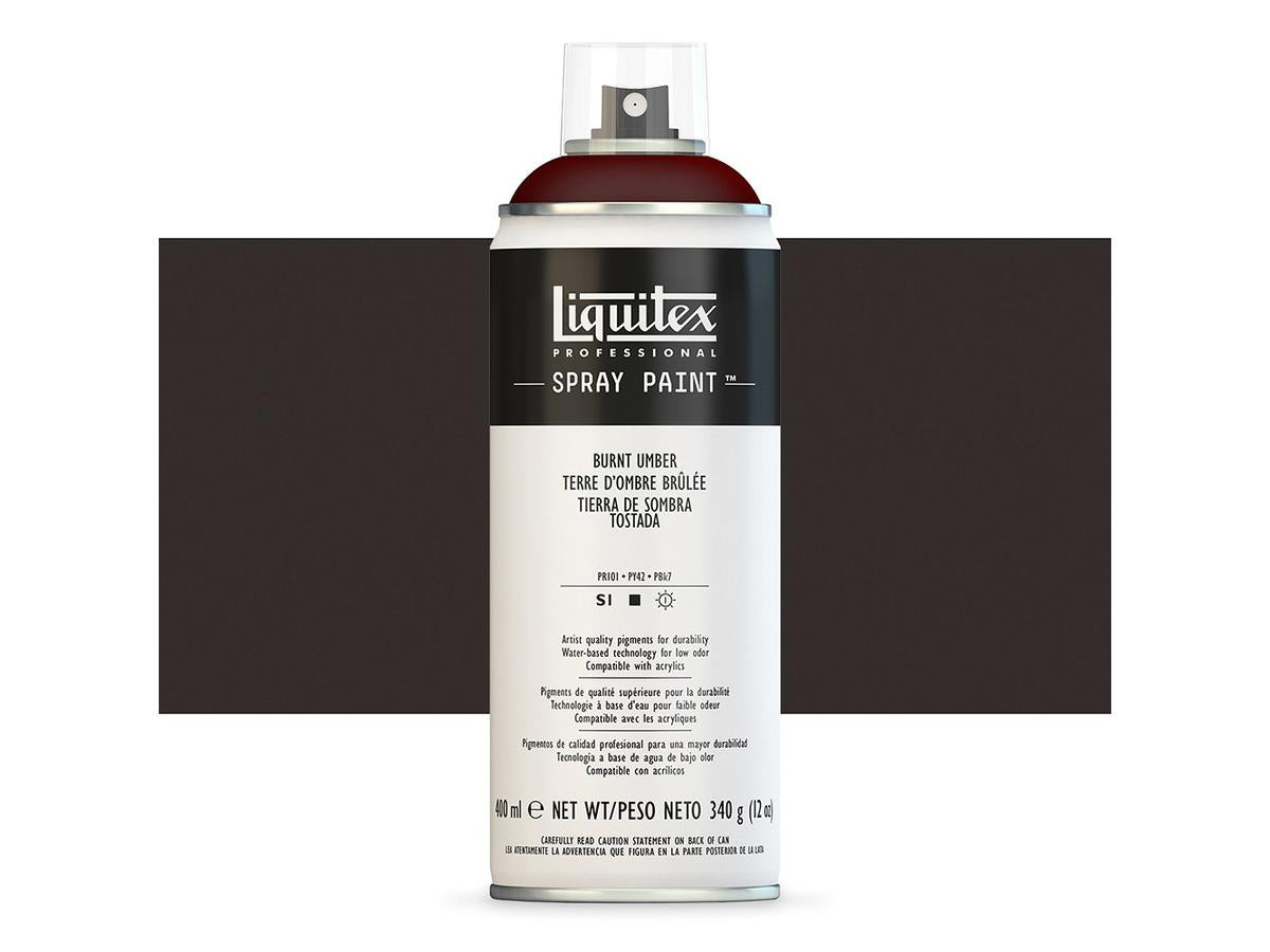 Liquitex - Pro Acrylic Spray Paint 400Ml Brnt Umbr Uv 3
