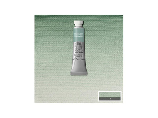 Winsor & Newton - Professional Watercolour 5Ml Terre Verte Uv 3
