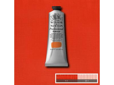 Winsor & Newton - Professional Acrylic Colour 60Ml Cad Red Lt Ny Row Uv 3
