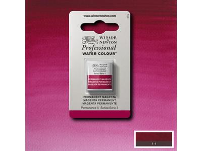 Winsor & Newton - Professional Watercolour H/Pan Perm Magenta Uv 3