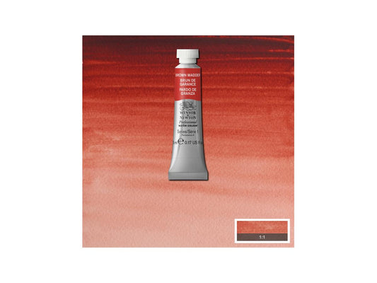 Winsor & Newton - Professional Watercolour 5Ml Bro Madder Row Uv 3