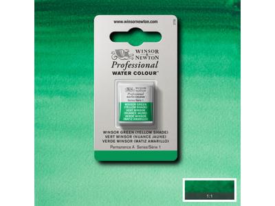Winsor & Newton - Professional Watercolour H/Pan Winsor Grn Yl Uv 3