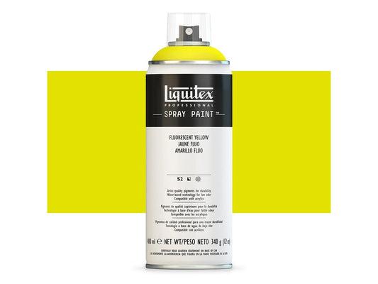 Liquitex - Pro Acrylic Spray Paint 400Ml Fluo Yl Uv 3