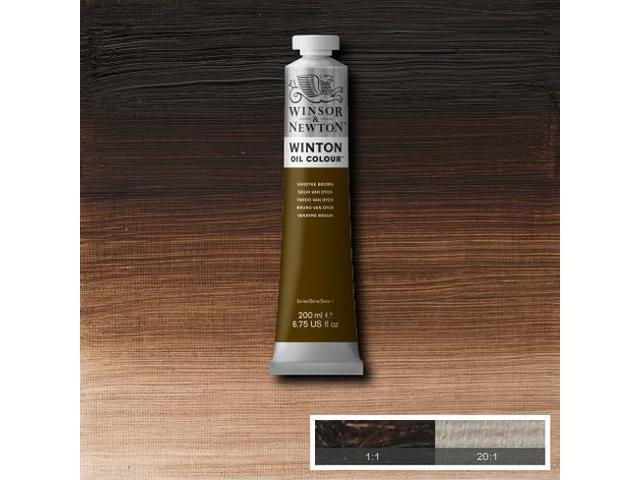 Winton - Winton Oil Colour 200Ml Vandyke Brow& Uv 1